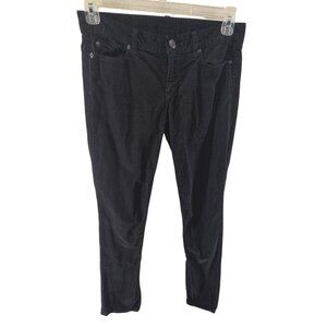 J. Crew Women's City Fit Corduroy Pants Dark Gray Size 28R Academia Classic